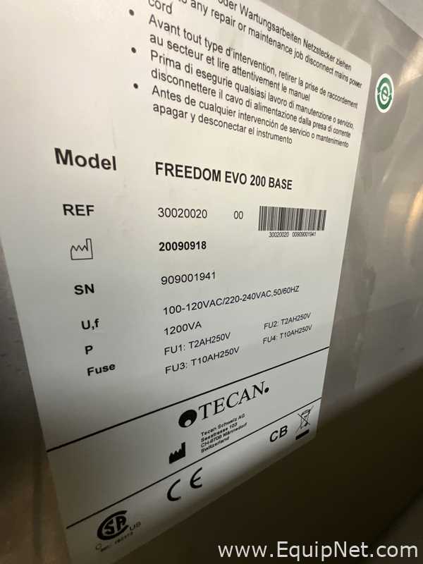 Tecan FREEDOM EVO 200 BASE Liquid Handler with Mettler Toledo Balance