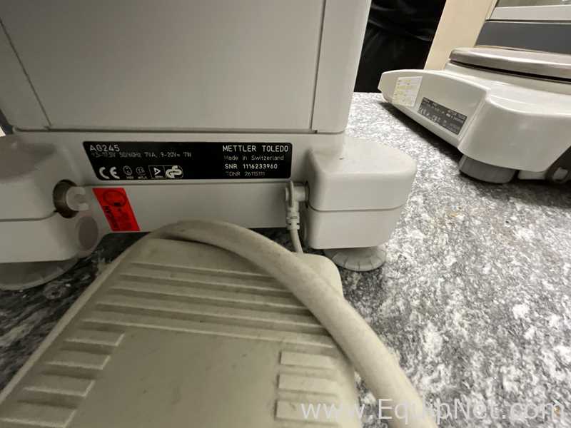 Lote de 2 Báscula Mettler Toledo 