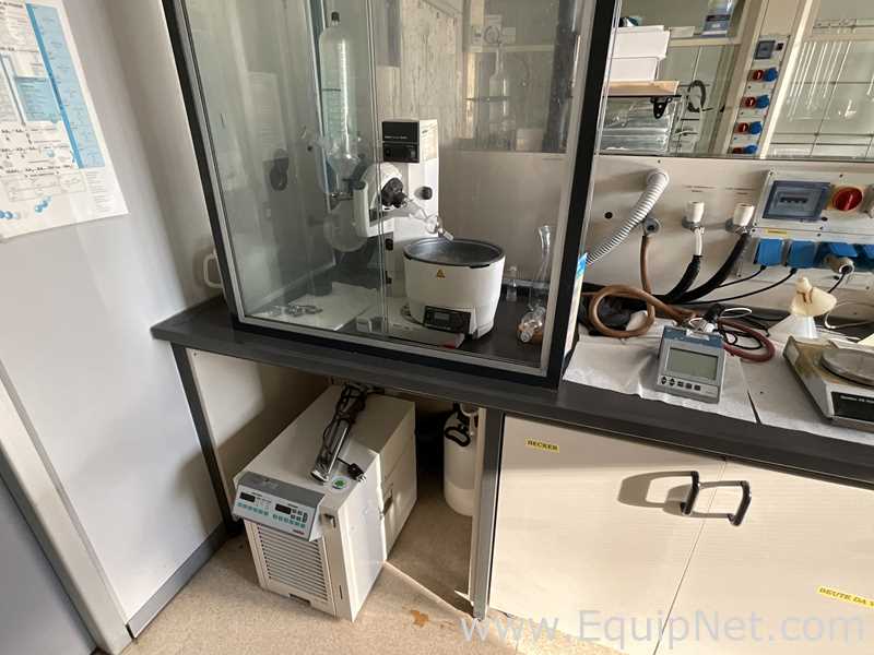 Buchi Rotovapor R-200 Evaporator with Vacubrand CVC 2 and Julabo FC 600 Chiller