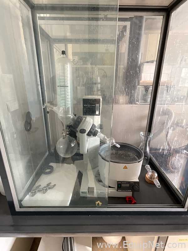 Buchi Rotovapor R-200 Evaporator with Vacubrand CVC 2 and Julabo FC 600 Chiller