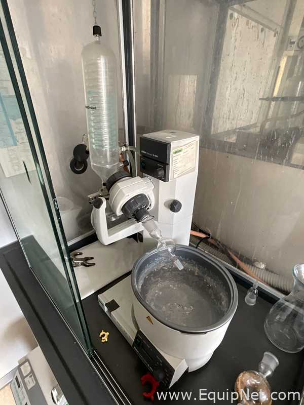 Buchi Rotovapor R-200 Evaporator with Vacubrand CVC 2 and Julabo FC 600 Chiller