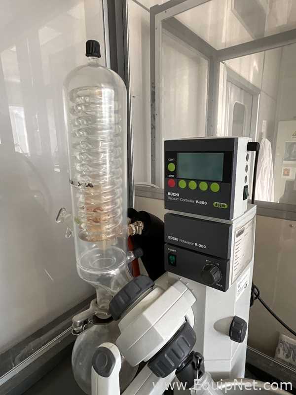 Buchi Rotovapor R-200 Evaporator with Julabo FC 600 Chiller