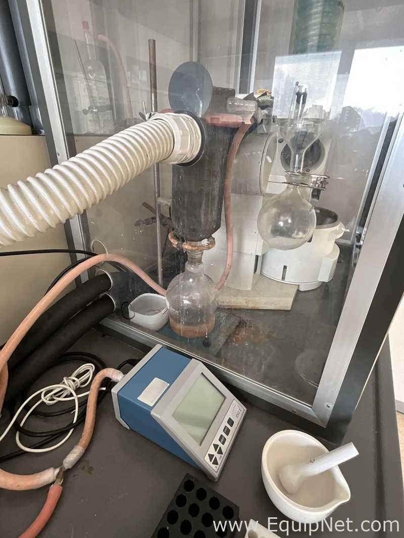 Buchi Rotavapor R11 Evaporator Condenser with Vacubrand CVC2