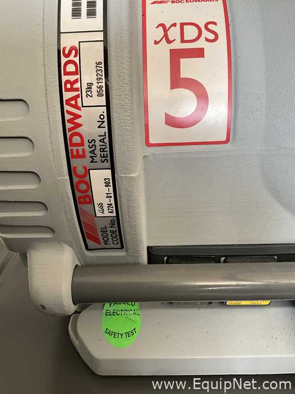 Edwards XDS5 Atex Laboratory Vacuum Pump