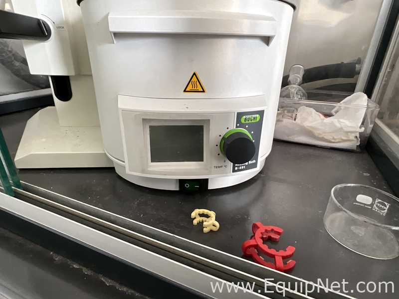 Buchi Rotavapor R11 Evaporator Condenser with Vacubrand CVC2 and Julabo FC600