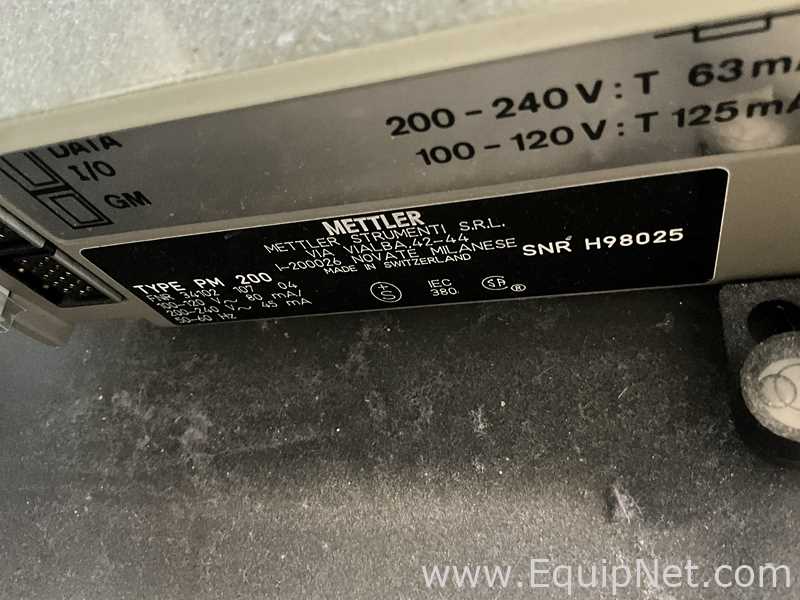 Lote de 2 Báscula Mettler Toledo 