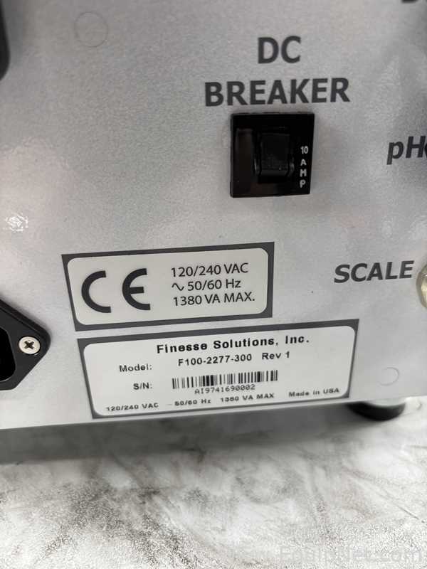 Finesse Solutions, Inc. FI00-2277-300 REV1 Bioreactor Controller