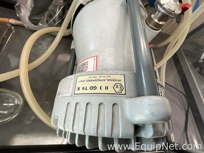 Buchi R-300 Laboratory Evaporator with Edwards XDS5 Atex Vacuum Pump and Julabo FC600 Chiller