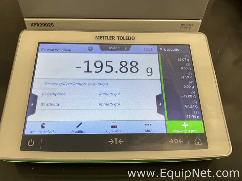 Lote de 2 Báscula Mettler Toledo 