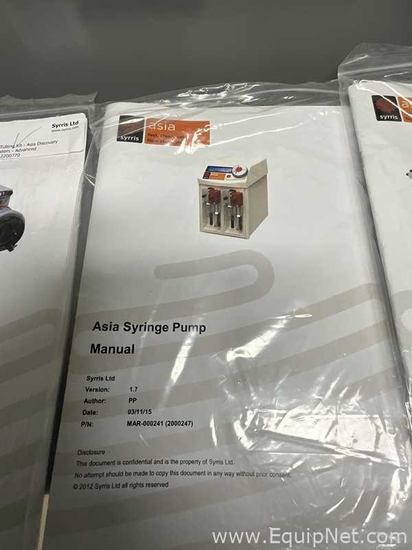Syrris Asia Discovery Flow Chemistry System