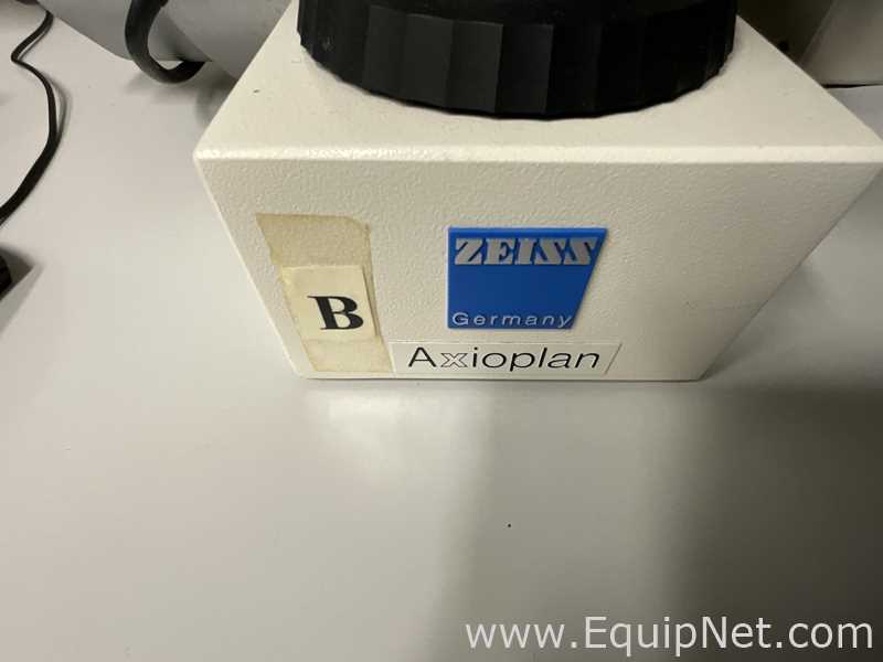 Carl Zeiss Microimaging AxioPlan Fluorescence Microscope BIORAD Radiance 2000 Laser Scanning System