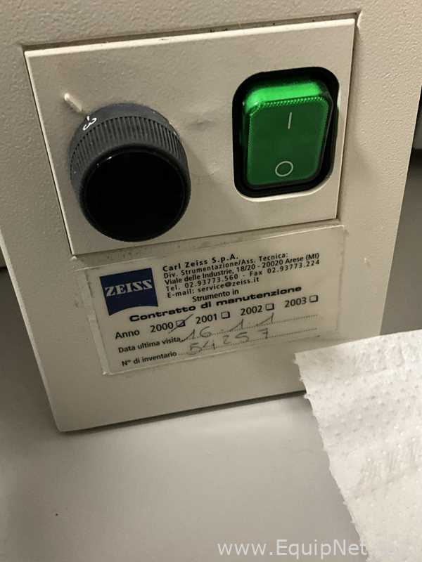 Carl Zeiss Microimaging AxioPlan Fluorescence Microscope BIORAD Radiance 2000 Laser Scanning System
