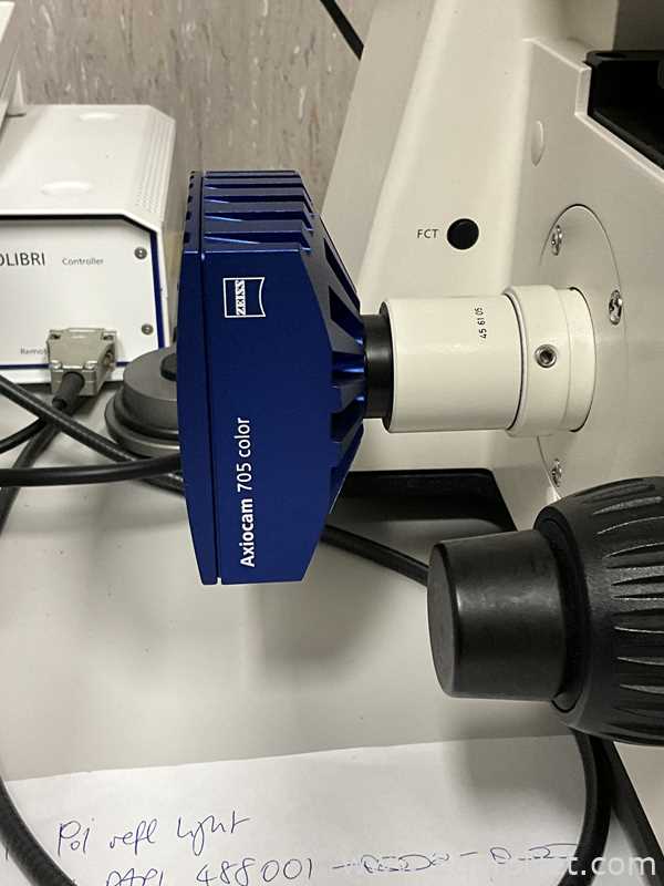 Carl Zeiss Microimaging GmbH Axiovert 200M Inverted Microscope with Axiocam 705 Color USB Camera
