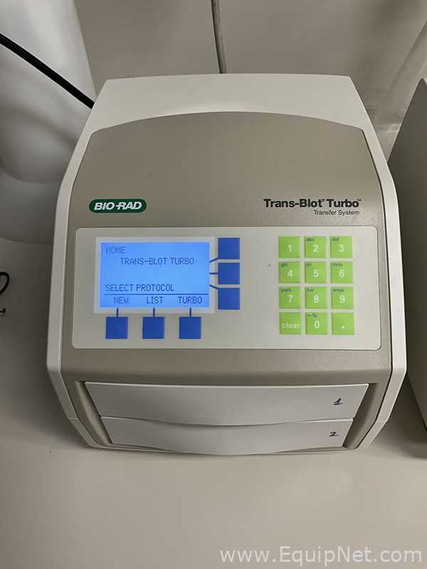 Lot of 2 off Bio Rad Trans-Blot Turbo System Electrophoresis Devices