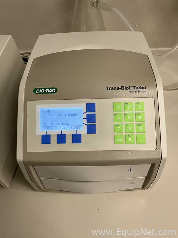 Lot of 2 off Bio Rad Trans-Blot Turbo System Electrophoresis Devices