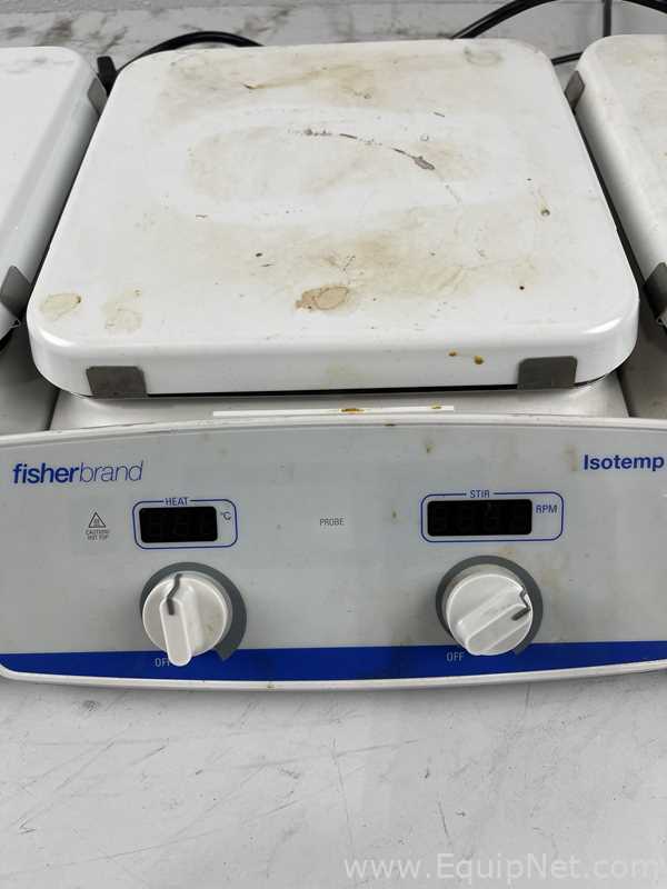 Lot of 3 Fisher Brand SP88850200 Hot Plates and Stirrers
