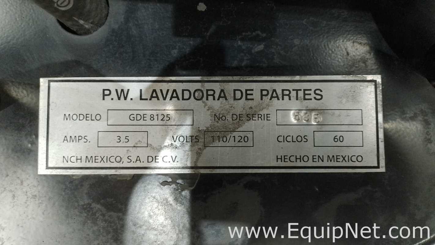 Lavadora de piezas NCH Mexico GDE8125