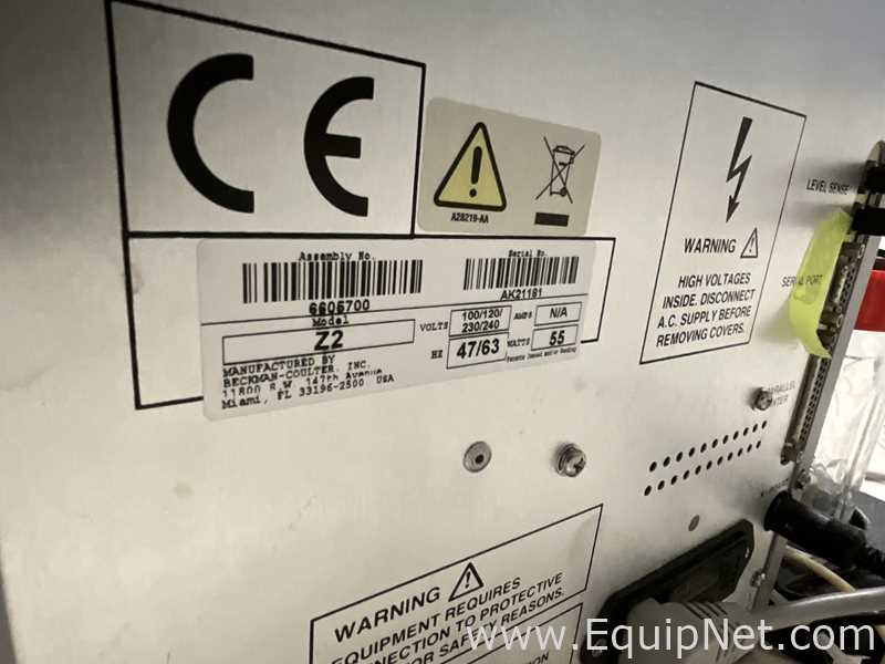 Beckman Coulter Z2 Particle Counter and Size Analyser