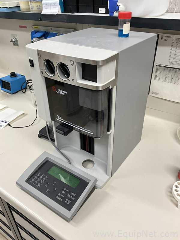 Beckman Coulter Z2 Particle Counter and Size Analyser