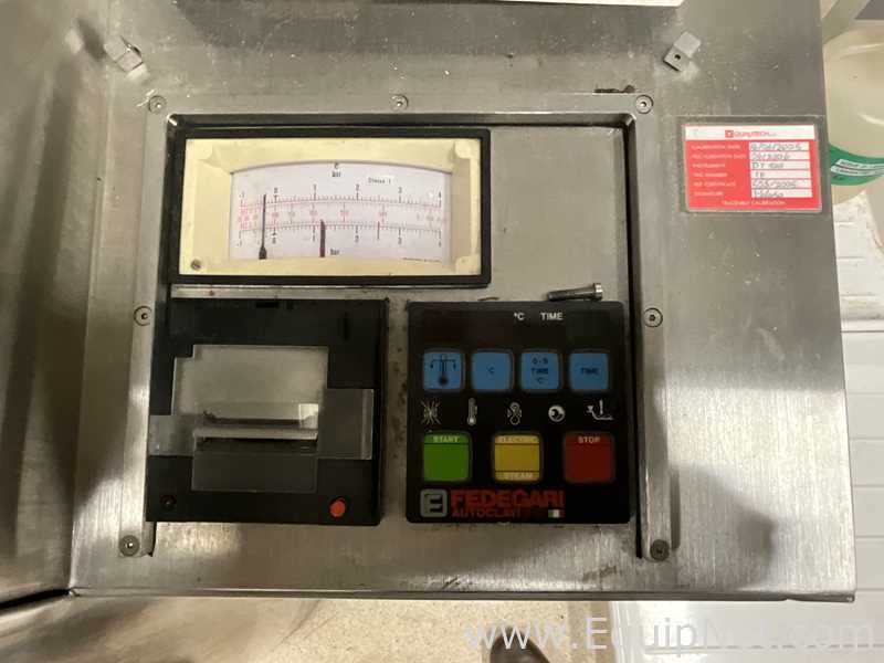 Fedegari Vertical Laboratory Autoclave