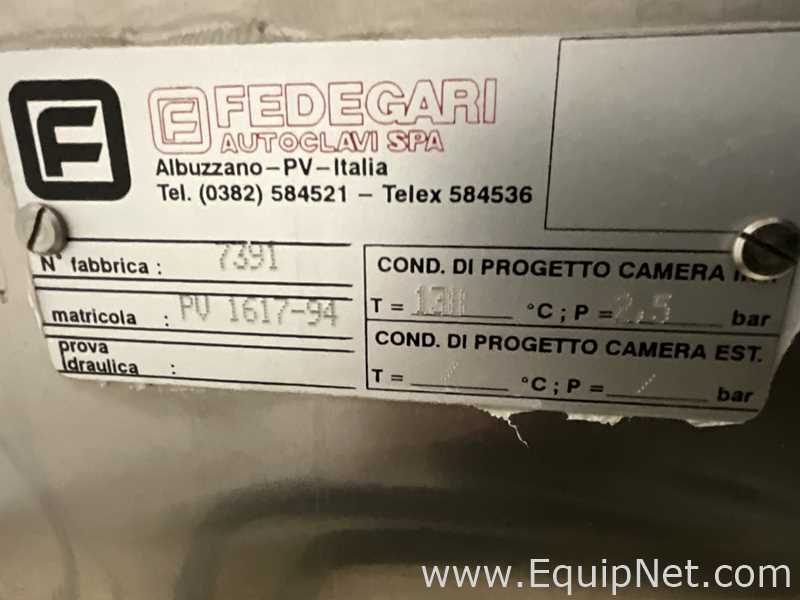 Fedegari Vertical Laboratory Autoclave