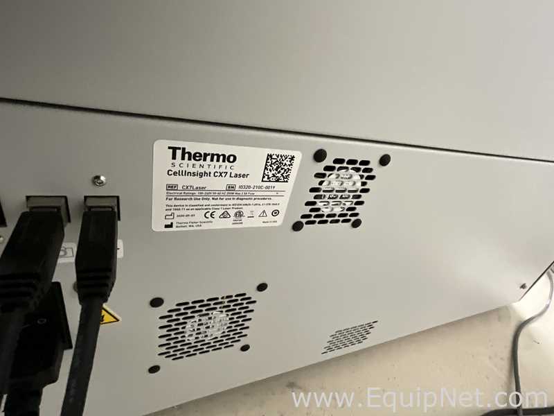 Thermo Fisher Scientific CellInsight CX7 Laser Automated Cellular Imaging and Analysis Platform