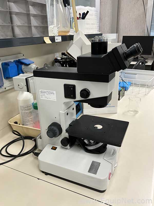 Microscópio Leitz Fluovert FU