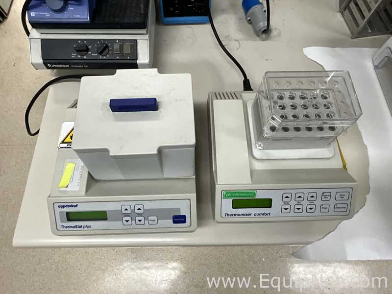 Lot of 2 off Eppendorf PCR and Thermal Cyclers Thermostat Plus and Thermostat Comfort