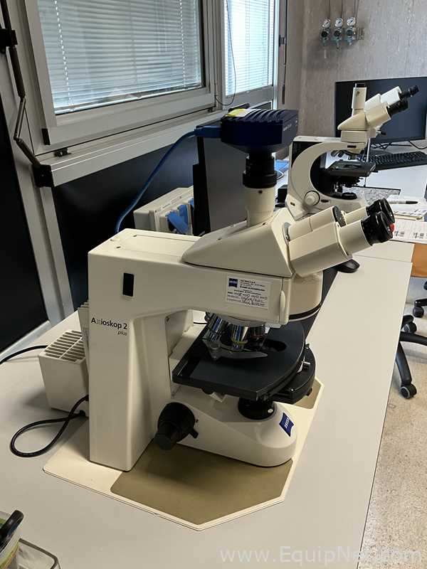 Carl Zeiss Microimaging GmbH Axioskop 2 Plus Microscope with Axiocam 305 Color USB Camera