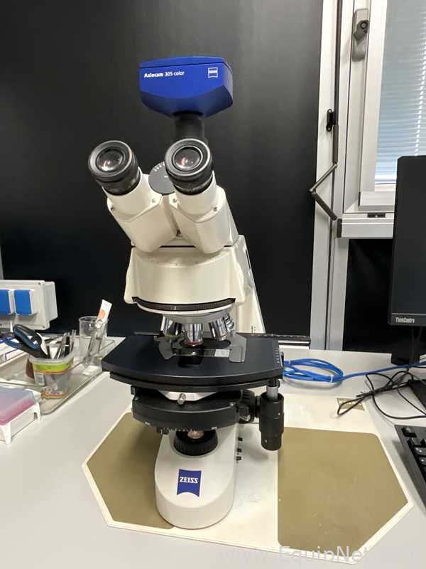 Carl Zeiss Microimaging GmbH Axioskop 2 Plus Microscope with Axiocam 305 Color USB Camera