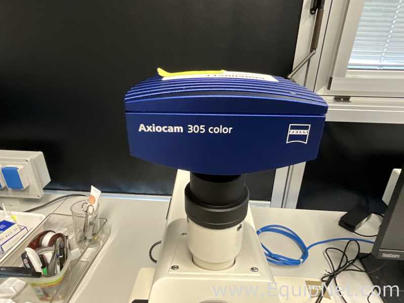 Carl Zeiss Microimaging GmbH Axioskop 2 Plus Microscope with Axiocam 305 Color USB Camera