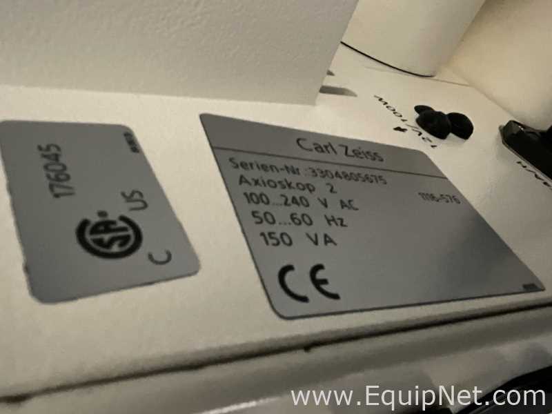 Carl Zeiss Microimaging GmbH Axioskop 2 Plus Microscope with Axiocam 305 Color USB Camera