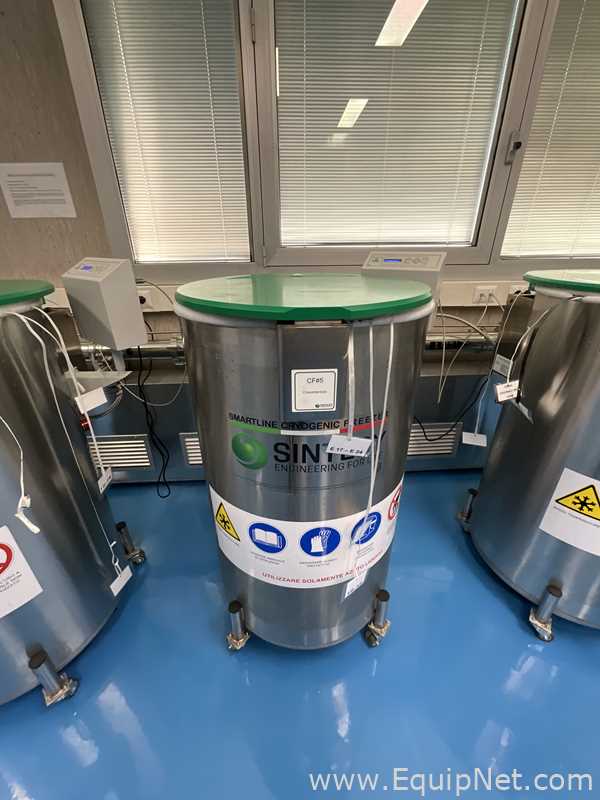 Sintesy Liquid Nitrogen Cryogenic Sample Storage System with Sintesy Environmental Monitoring System