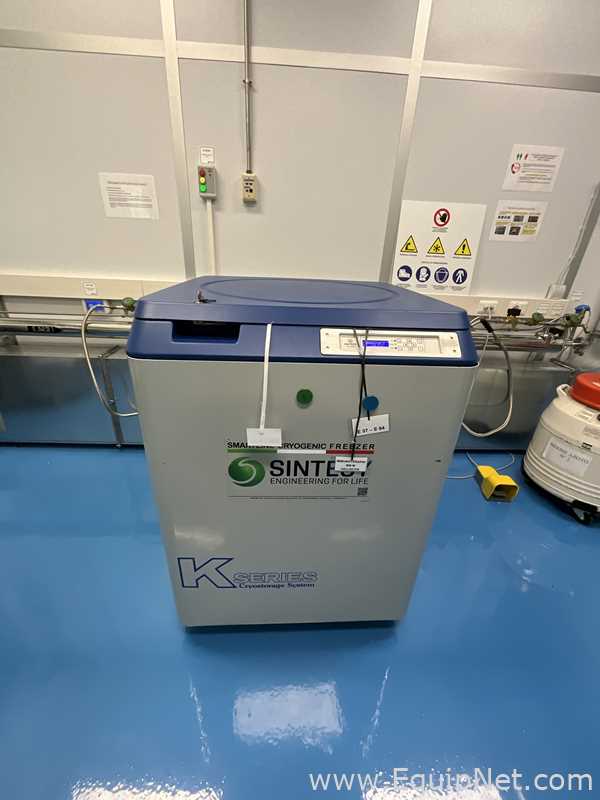 Sintesy Liquid Nitrogen Cryogenic Sample Storage System with Sintesy Environmental Monitoring System