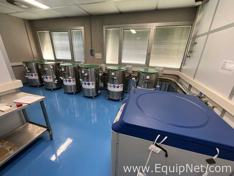 Sintesy Liquid Nitrogen Cryogenic Sample Storage System with Sintesy Environmental Monitoring System