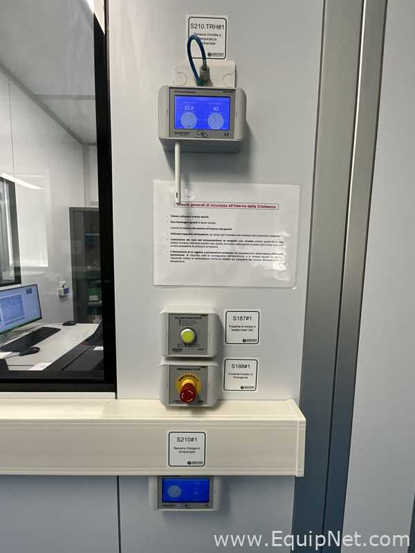 Sintesy Liquid Nitrogen Cryogenic Sample Storage System with Sintesy Environmental Monitoring System