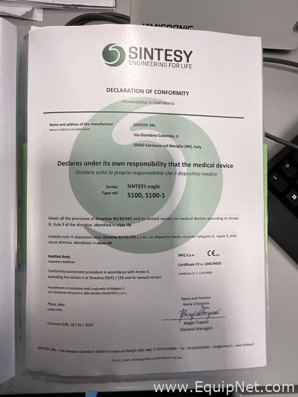 Sintesy Liquid Nitrogen Cryogenic Sample Storage System with Sintesy Environmental Monitoring System