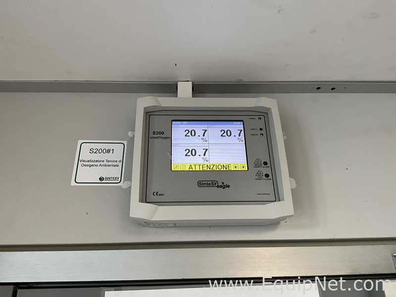 Sintesy Liquid Nitrogen Cryogenic Sample Storage System with Sintesy Environmental Monitoring System
