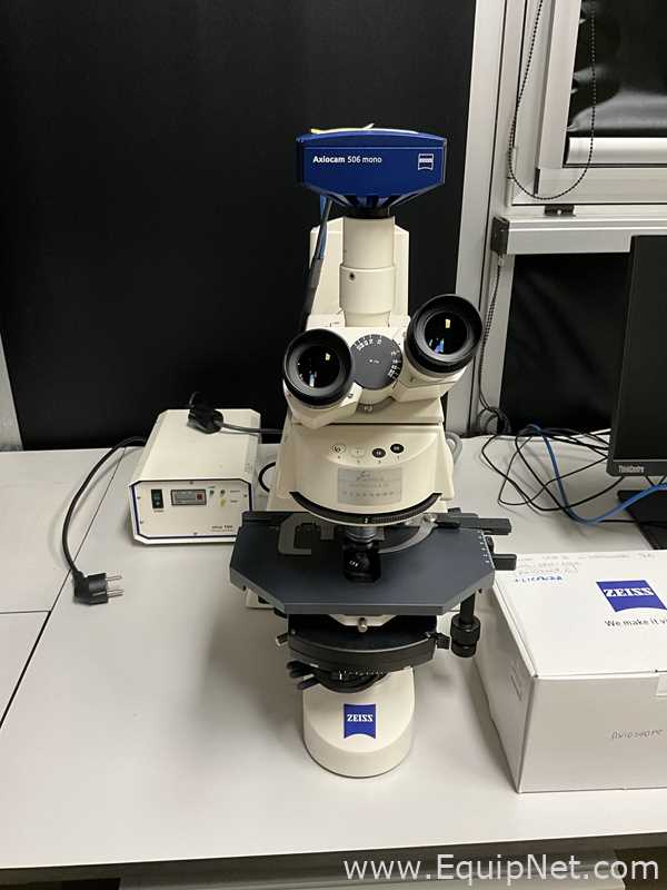 Carl Zeiss Microimaging GmbH Axioskop 2 Microscope with Axiocam 506 mono USB Camera
