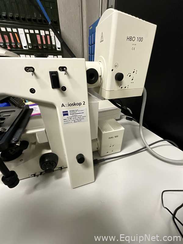Carl Zeiss Microimaging GmbH Axioskop 2 Microscope with Axiocam 506 mono USB Camera
