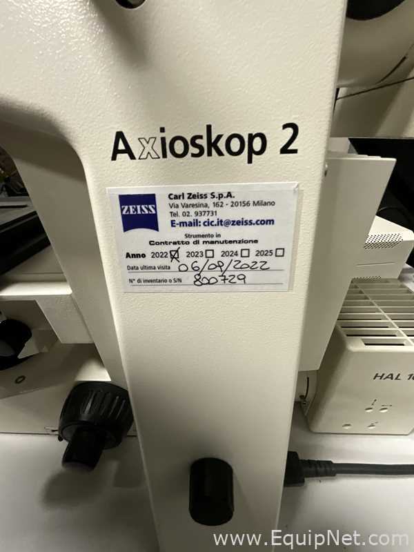Carl Zeiss Microimaging GmbH Axioskop 2 Microscope with Axiocam 506 mono USB Camera