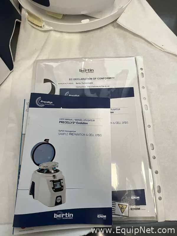 Bertin Technologies Precellys Evolution Laboratory Homogeniser