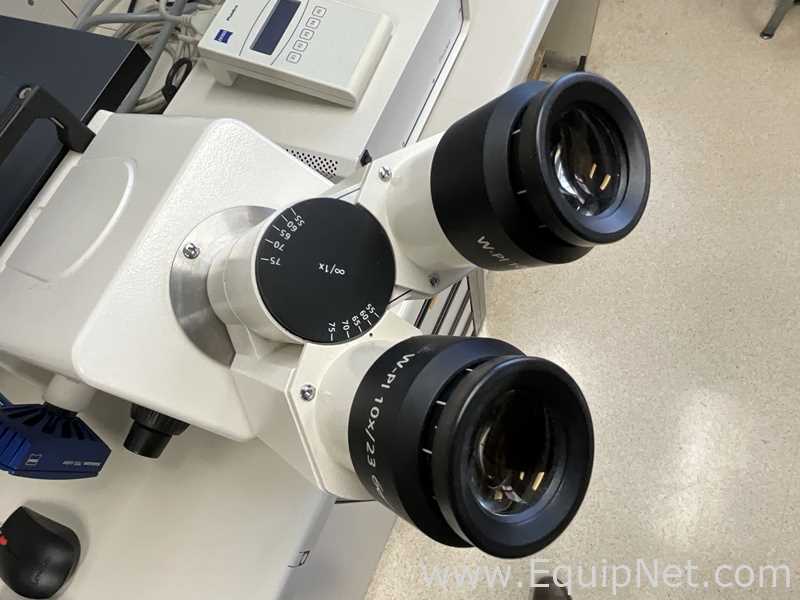 Carl Zeiss Microimaging GmbH Axiovert 200 Inverted Microscope with Axiocam 705 Color USB Camera