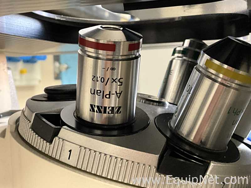 Carl Zeiss Microimaging GmbH Axiovert 200 Inverted Microscope with Axiocam 705 Color USB Camera