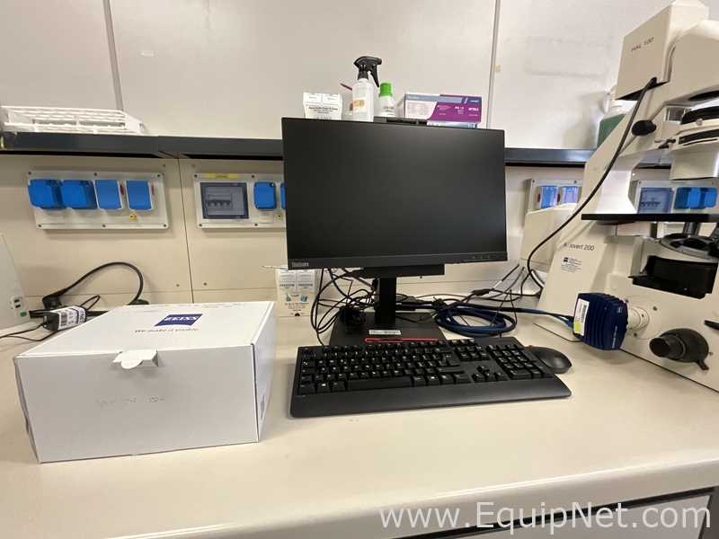 Carl Zeiss Microimaging GmbH Axiovert 200 Inverted Microscope with Axiocam 705 Color USB Camera