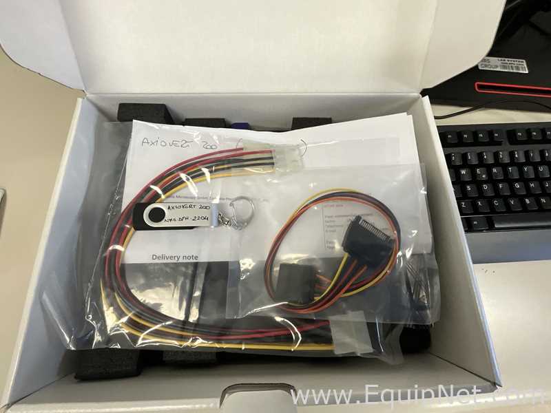 Carl Zeiss Microimaging GmbH Axiovert 200 Inverted Microscope with Axiocam 705 Color USB Camera