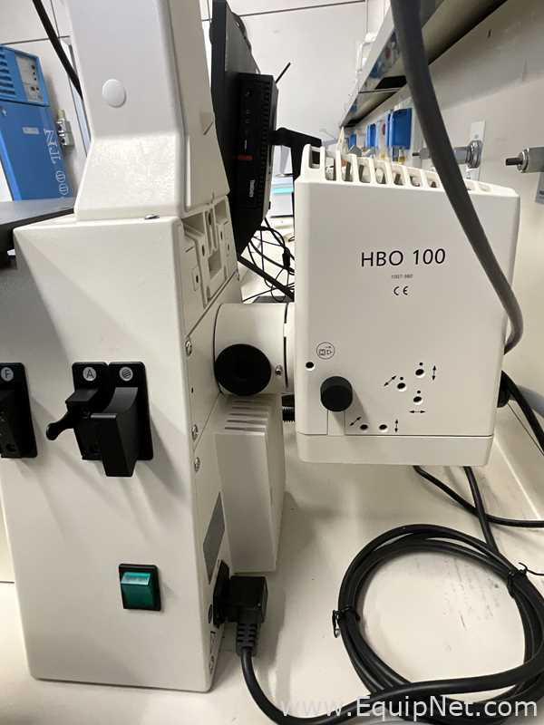 Carl Zeiss Microimaging GmbH Axiovert 200 Inverted Microscope with Axiocam 705 Color USB Camera