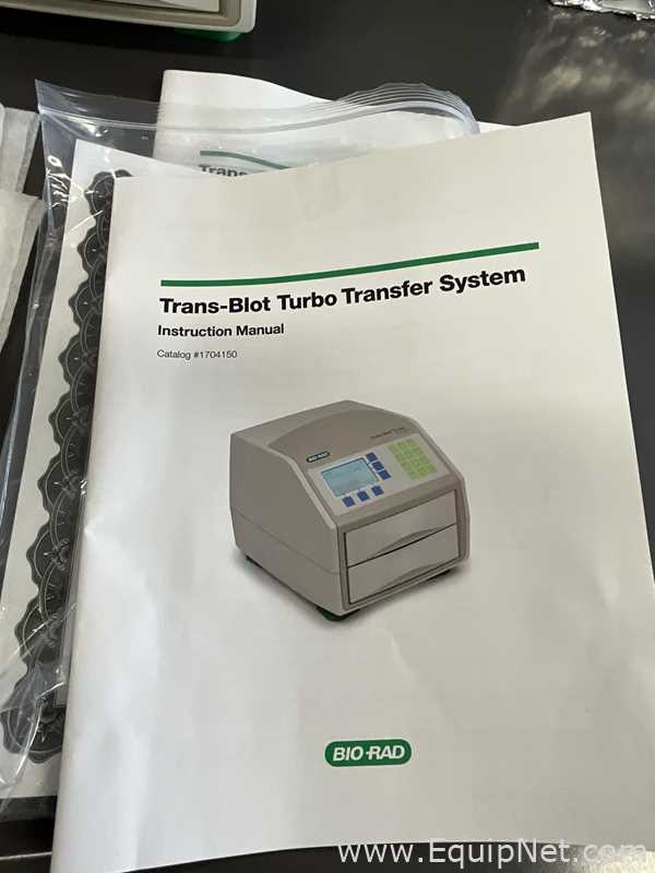Lot of 2 off Bio Rad Trans-Blot Turbo System Electrophoresis Devices
