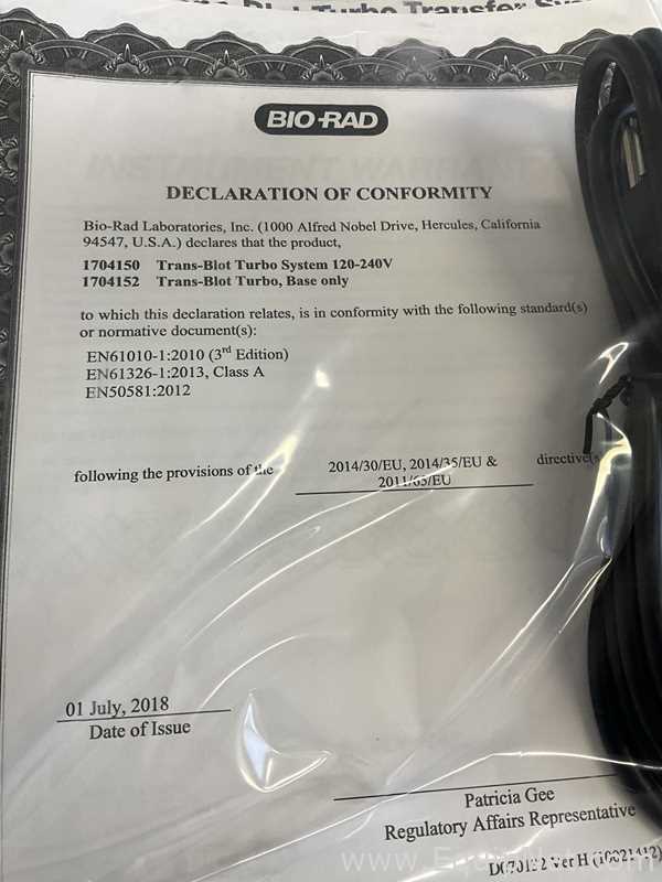 Lot of 2 off Bio Rad Trans-Blot Turbo System Electrophoresis Devices