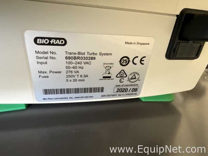 Lot of 2 off Bio Rad Trans-Blot Turbo System Electrophoresis Devices